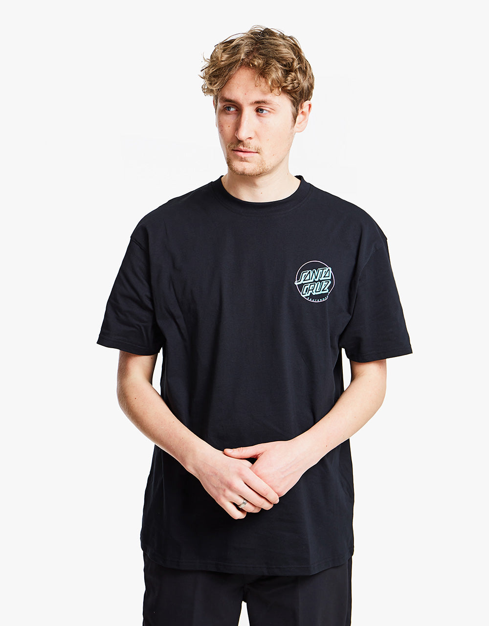 Santa Cruz Slasher Flip T-Shirt - Black