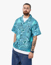 Santa Cruz Cabana S/S Shirt - Turquoise