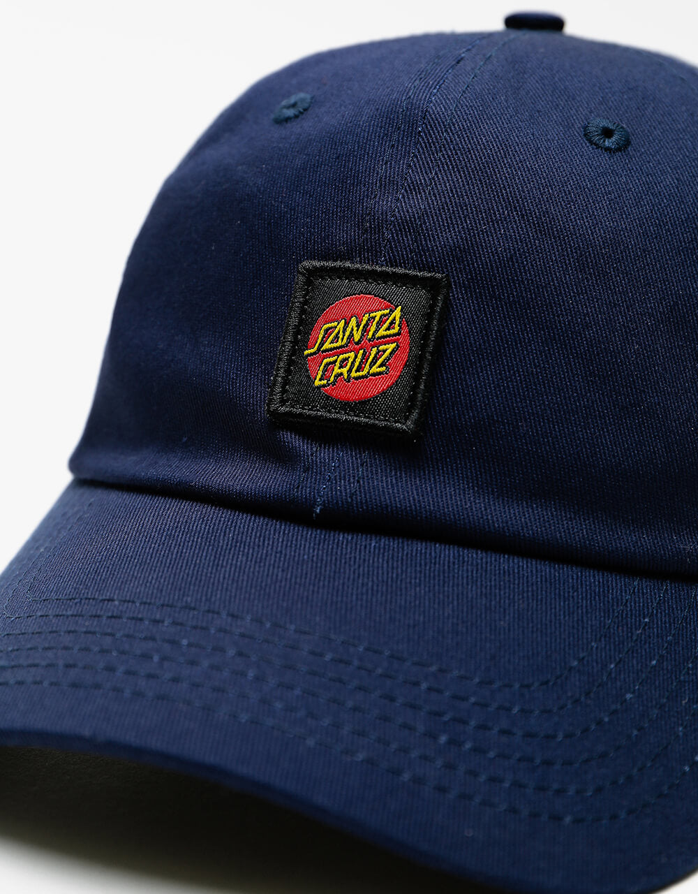Santa Cruz Organic Classic Label Cap - Navy Blue