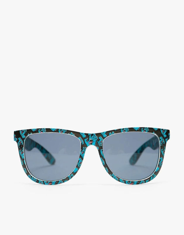 Santa Cruz Multi Hand Sunglasses - Black/Blue