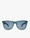 Santa Cruz Multi Hand Sunglasses - Black/Blue