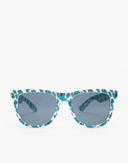 Santa Cruz Multi Hand Sunglasses - White/Blue