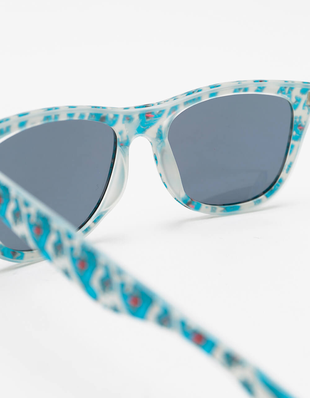 Santa Cruz Multi Hand Sunglasses - White/Blue