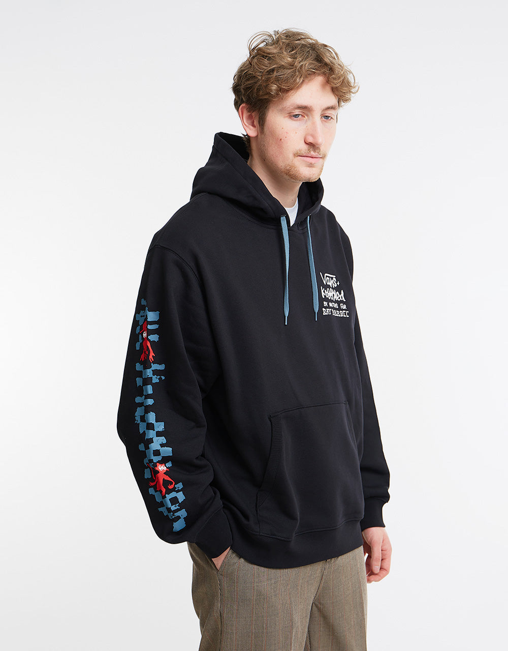 Vans x Krooked by Natas for Ray Pullover Hoodie - Black