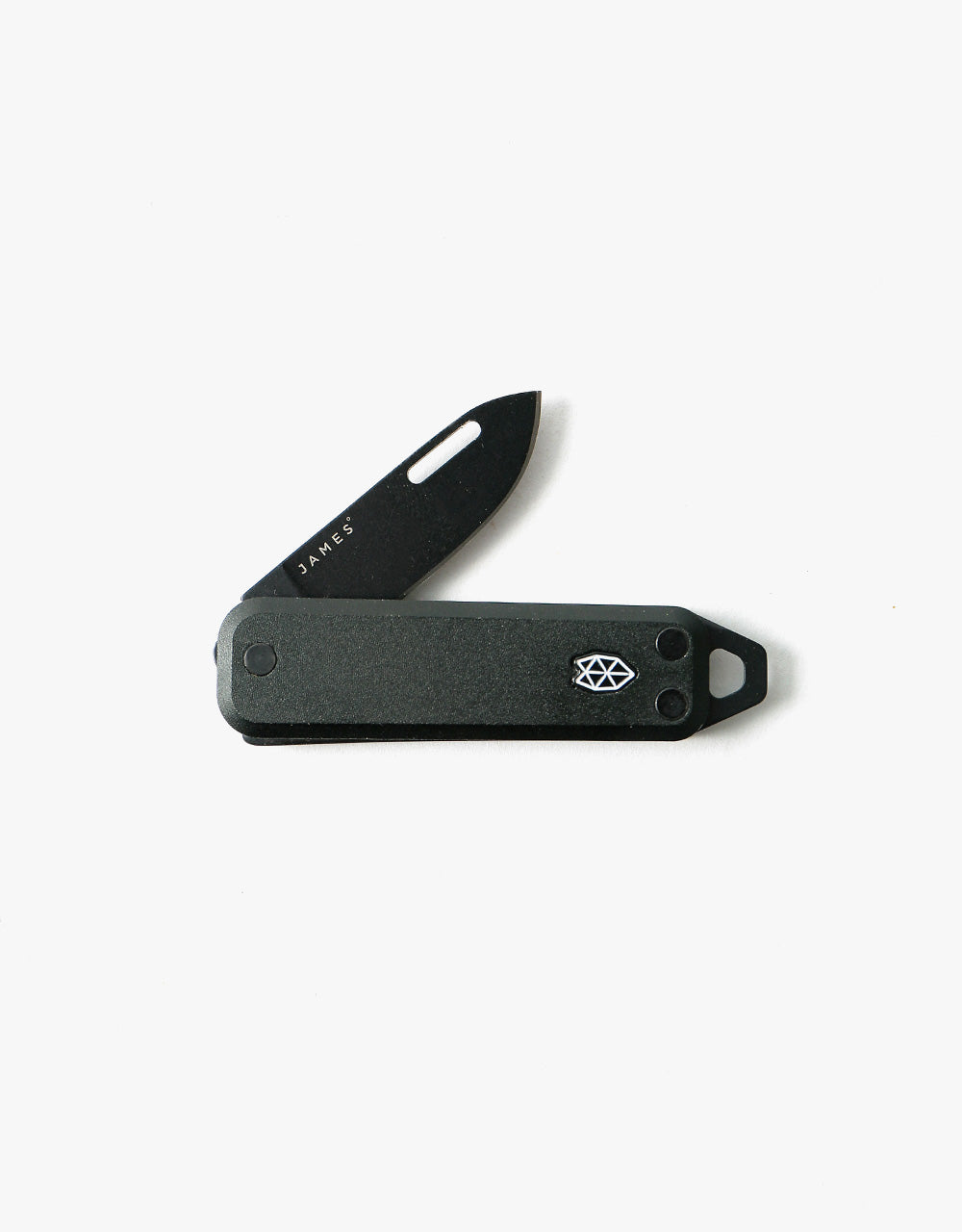 James The Elko Pocket Knife - Black/Black/Aluminium