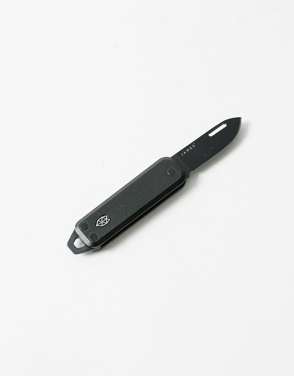 James The Elko Pocket Knife - Black/Black/Aluminium