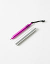 James The Stilwell Compact Pen - Purple/Silver