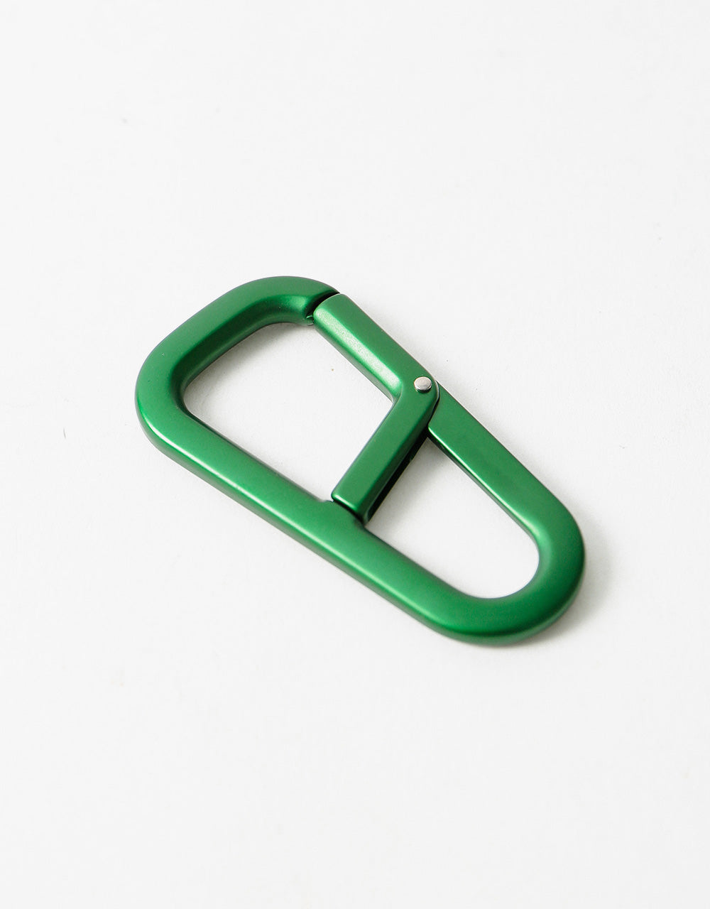 James The Hardin 'Carabiner' Keychain - Dark Green/Dark Green