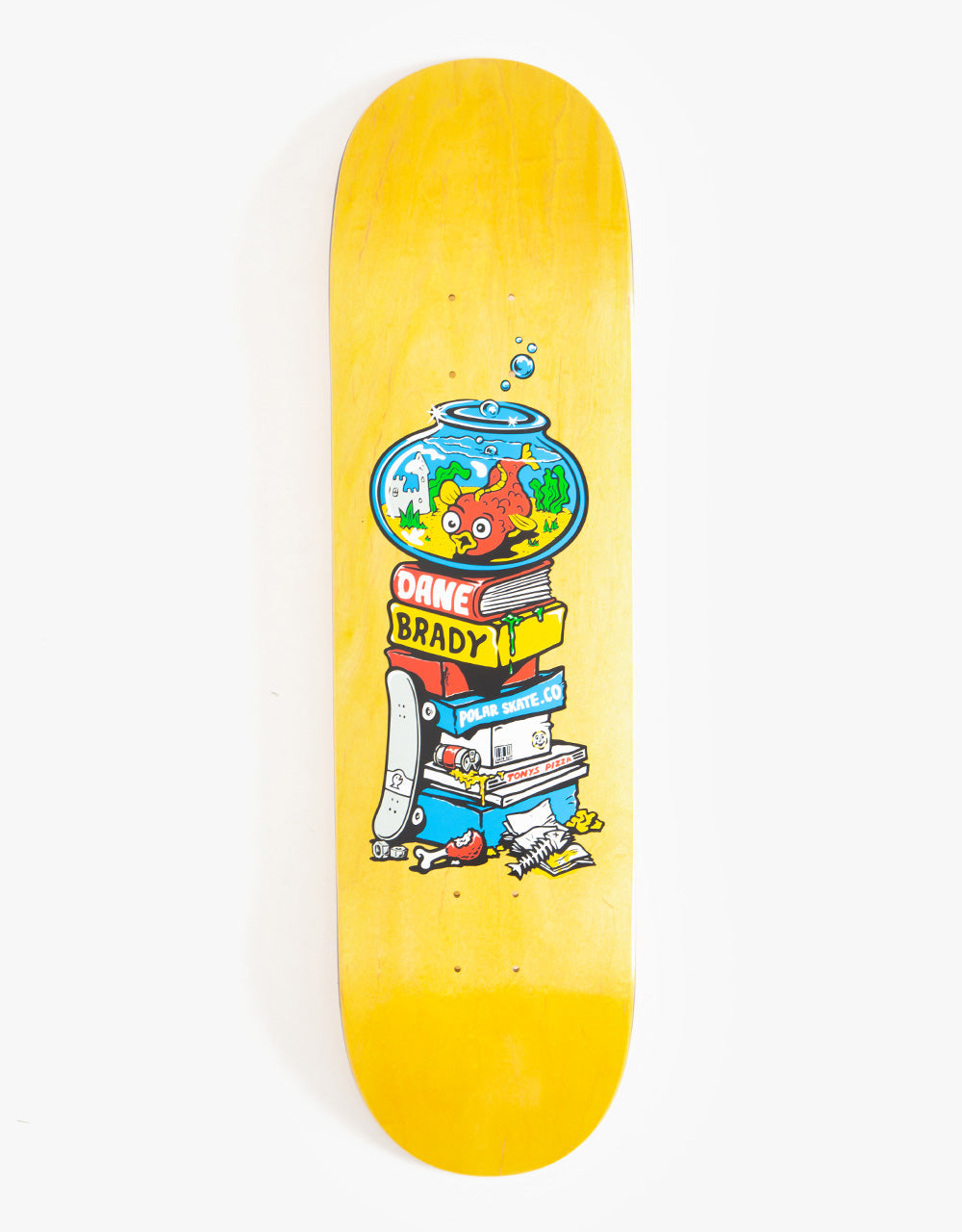 Polar Brady Fish Bowl Skateboard Deck - 8.5"