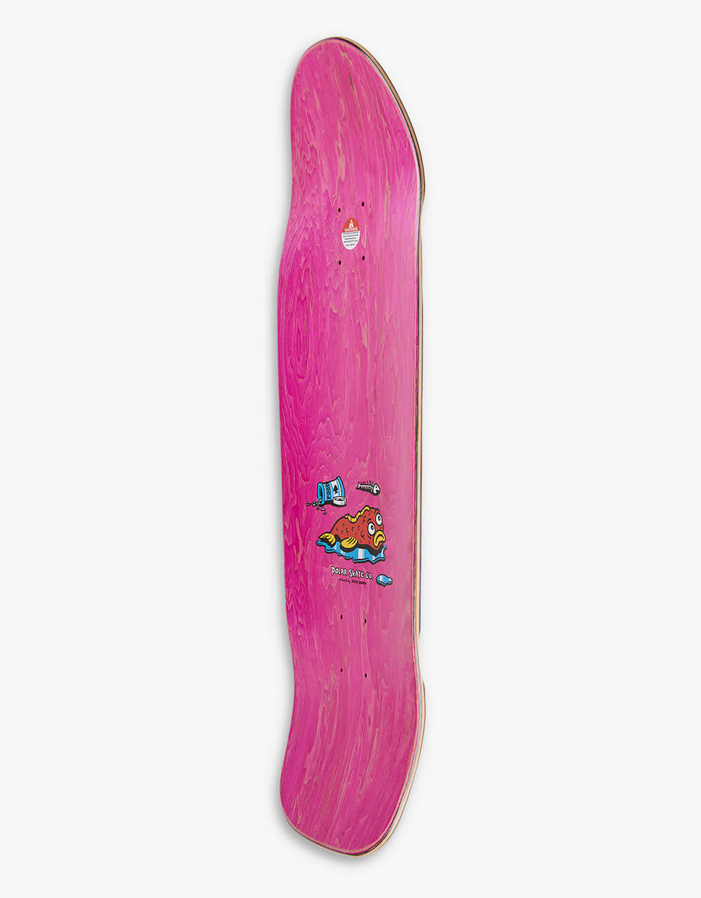 Polar Brady Fish Bowl Skateboard Deck - DANE 1 Shape 9.75" (w/ Wheel Wells)