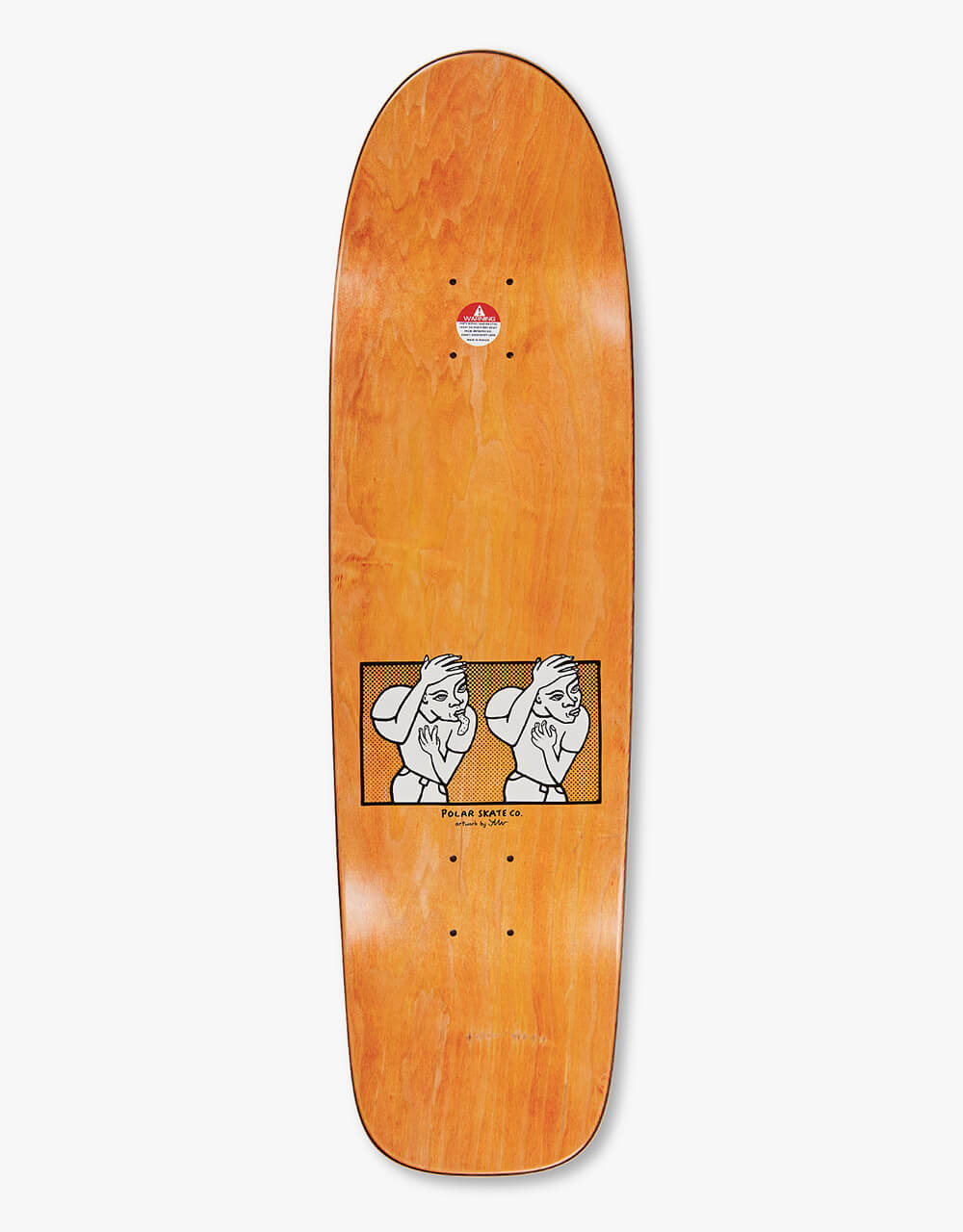 Polar Boserio Double Head Skateboard Deck - SURF Jr. Shape 8.75"