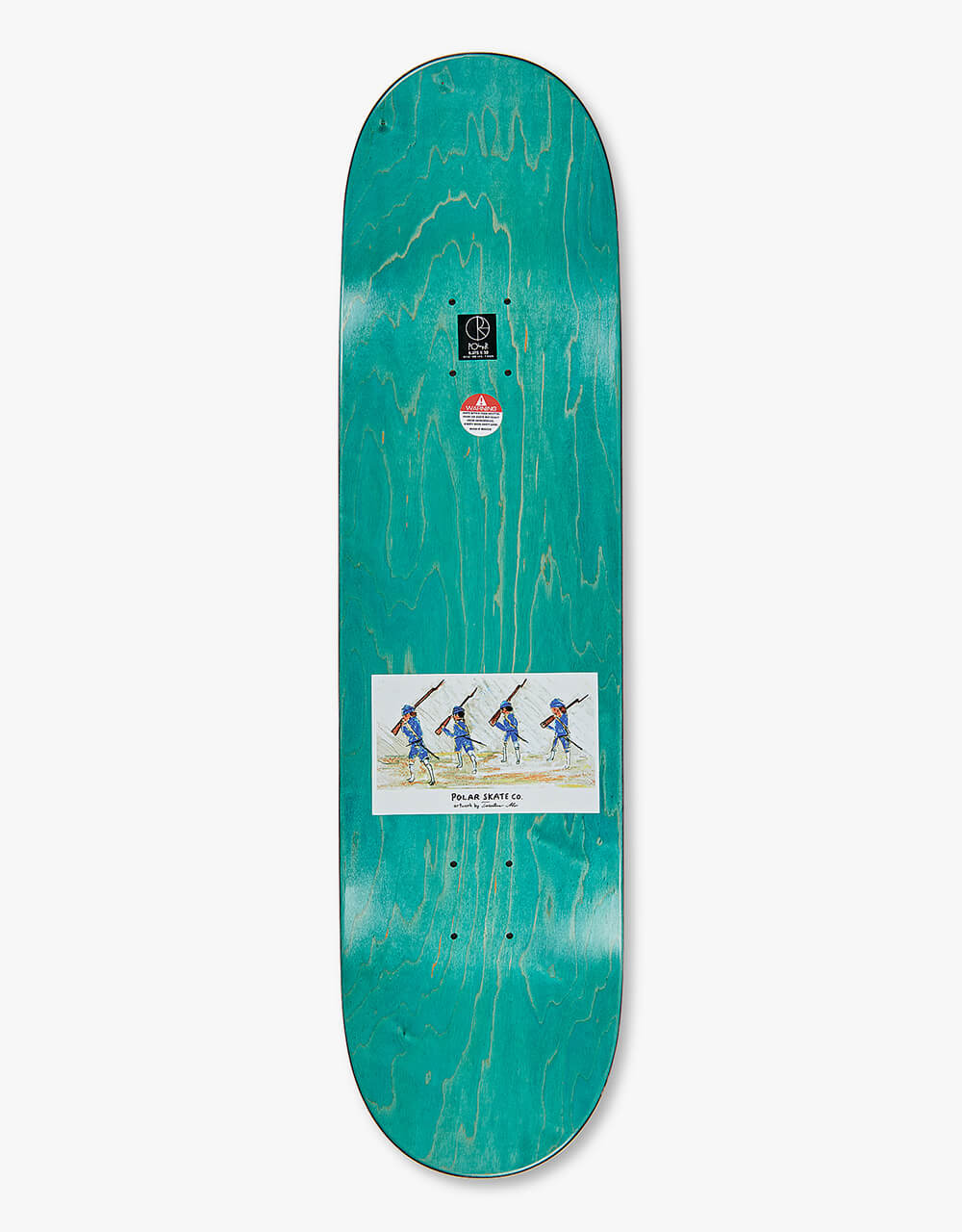Polar Gonzalez Soldier Skateboard Deck - 8.375"