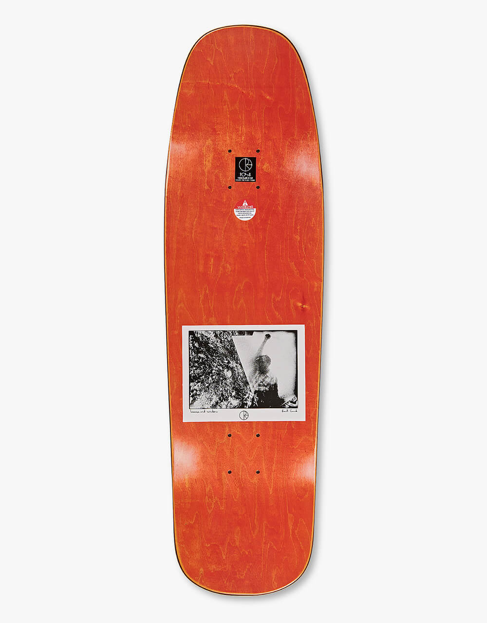 Polar Grund Man with Window Skateboard Deck - 1992 Shape 9.25"