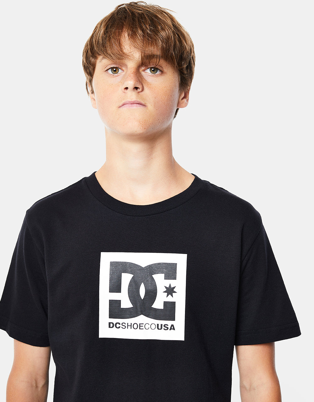 DC Square Star Kids T-Shirt - Black