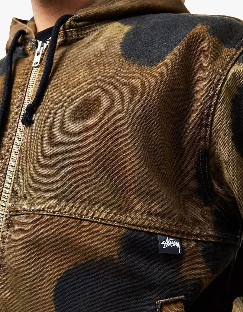 Stüssy Floral Dye Work Jacket - Brown – Route One