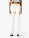 Dickies Womens Duck Canvas Carpenter Pant - Stone Washed Cloud