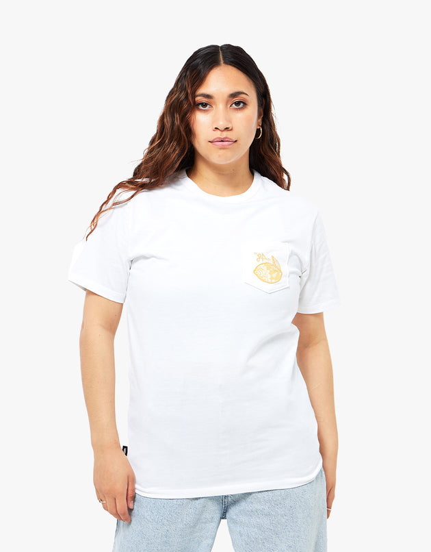 Vans Womens Lizzie Armanto OTW Pocket T-Shirt - White