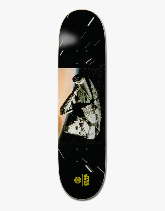 Element x Star Wars Millennium Falcon Skateboard Deck - 8"