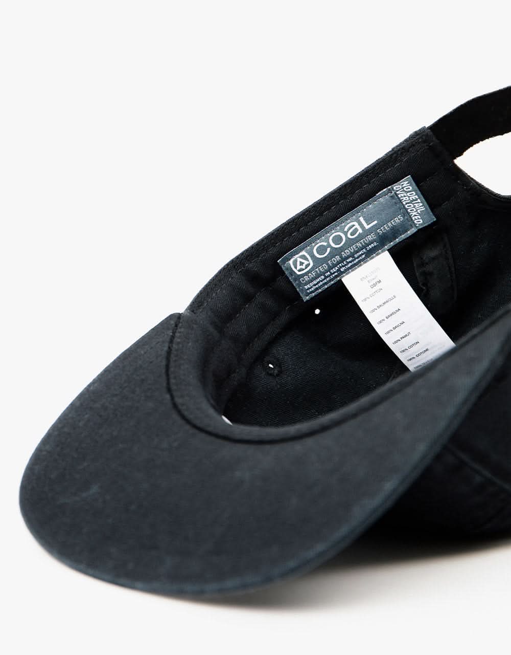 Coal The Edison 5 Panel Cap - Black