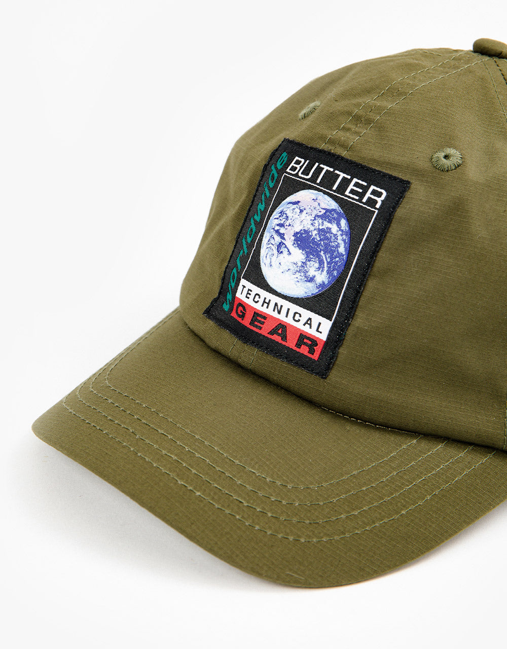 Butter Goods Exploration 6 Panel Cap - Army