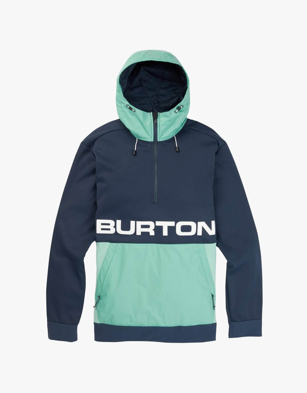 Burton Crown Bonded Performance Pullover Jacket - Dress Blue/Buoy Blue
