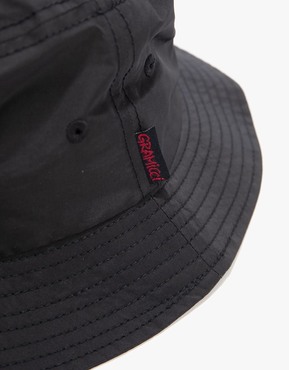 Gramicci Shell Bucket Hat - Black