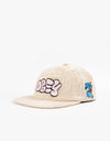 Obey Token Cord 6 Panel Snapback Cap - Unbleached
