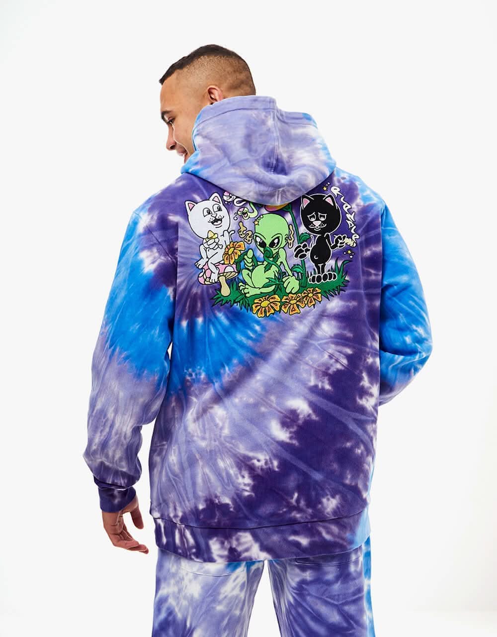 ripndip tie dye hoodie