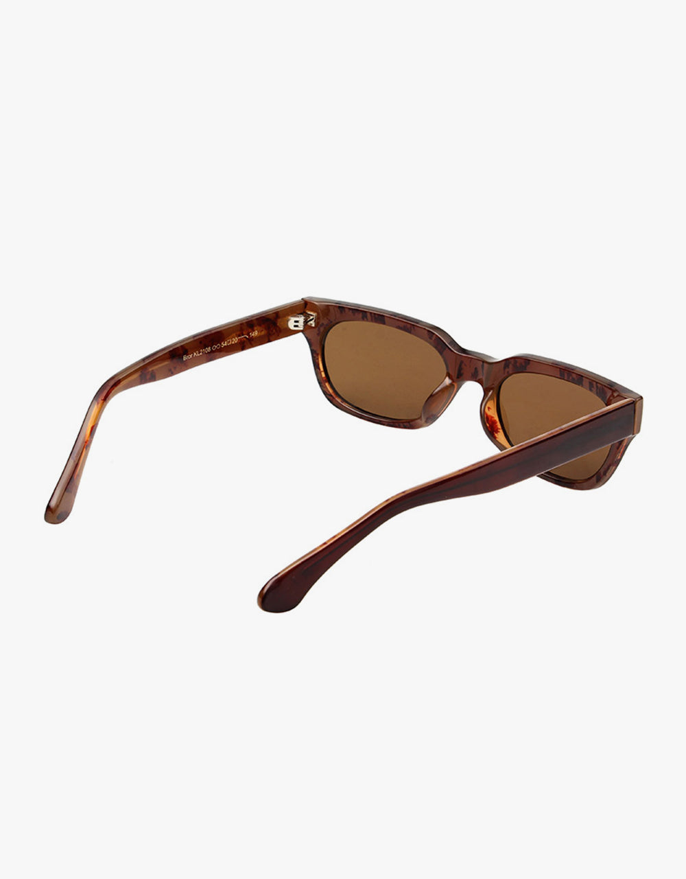 A. Kjærbede Bror Sunglasses - Brown/Demi Light Brown Transparent