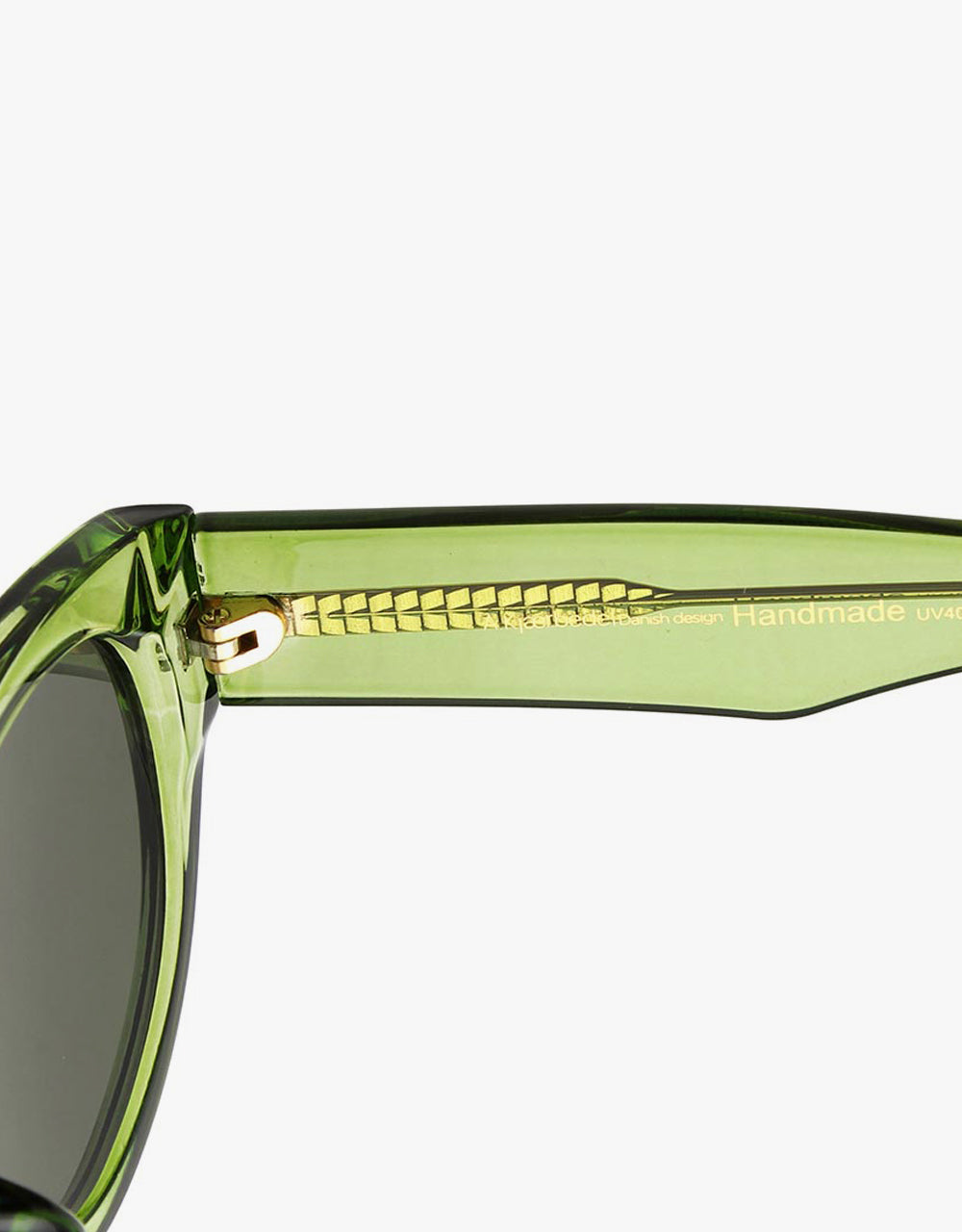A. Kjærbede Winnie Sunglasses - Light Olive Transparent