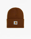 Carhartt WIP Acrylic Watch Beanie - Hamilton Brown