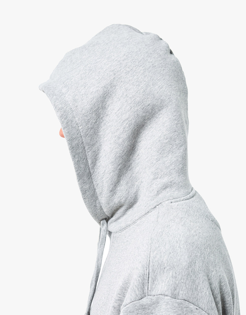 Route One Organic Premium Pullover Hoodie - Heather Grey