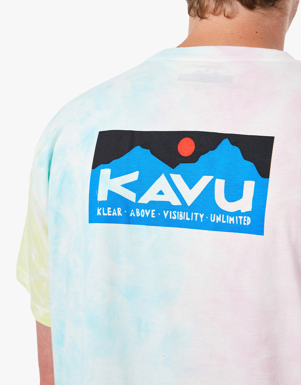 KAVU Klear Above Etch Art T-Shirt - Far Out Tie Dye