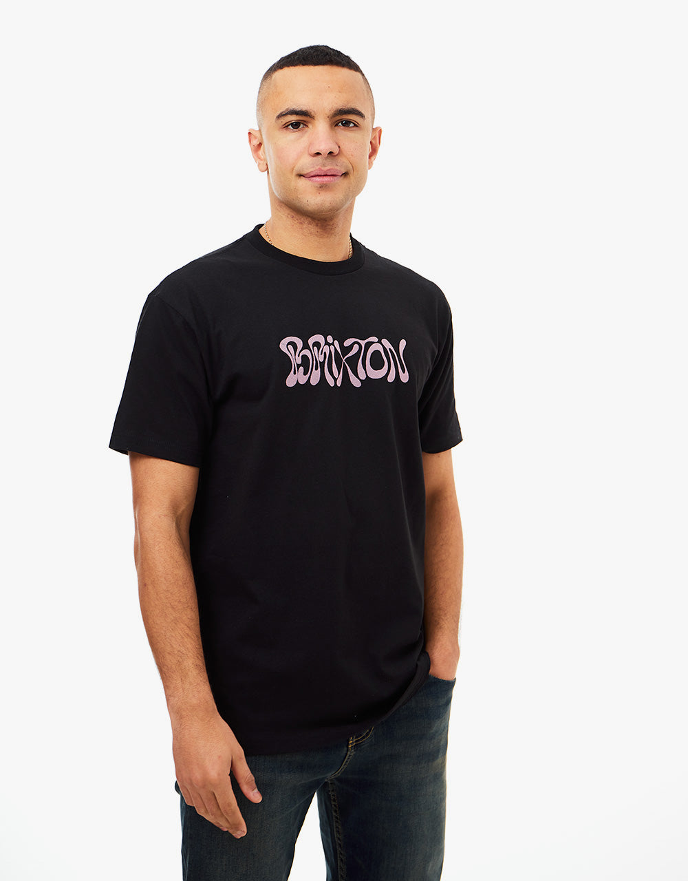 Brixton Trippy T-Shirt - Black