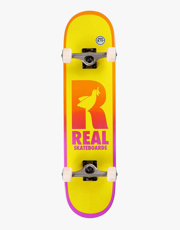 Real Be Free Fades Complete Skateboard - 7.75"