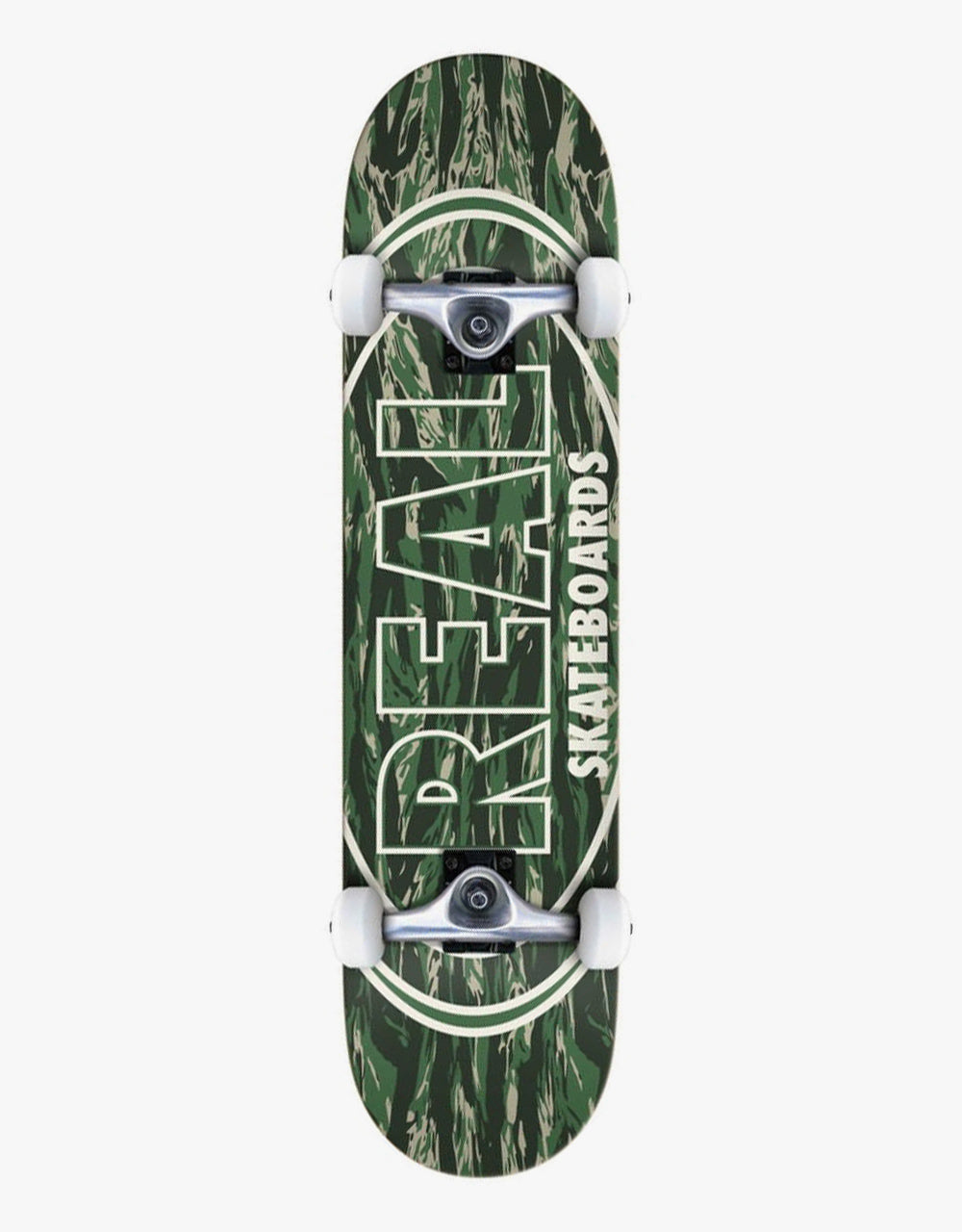 Real Stealth Oval Complete Skateboard - 7.5"