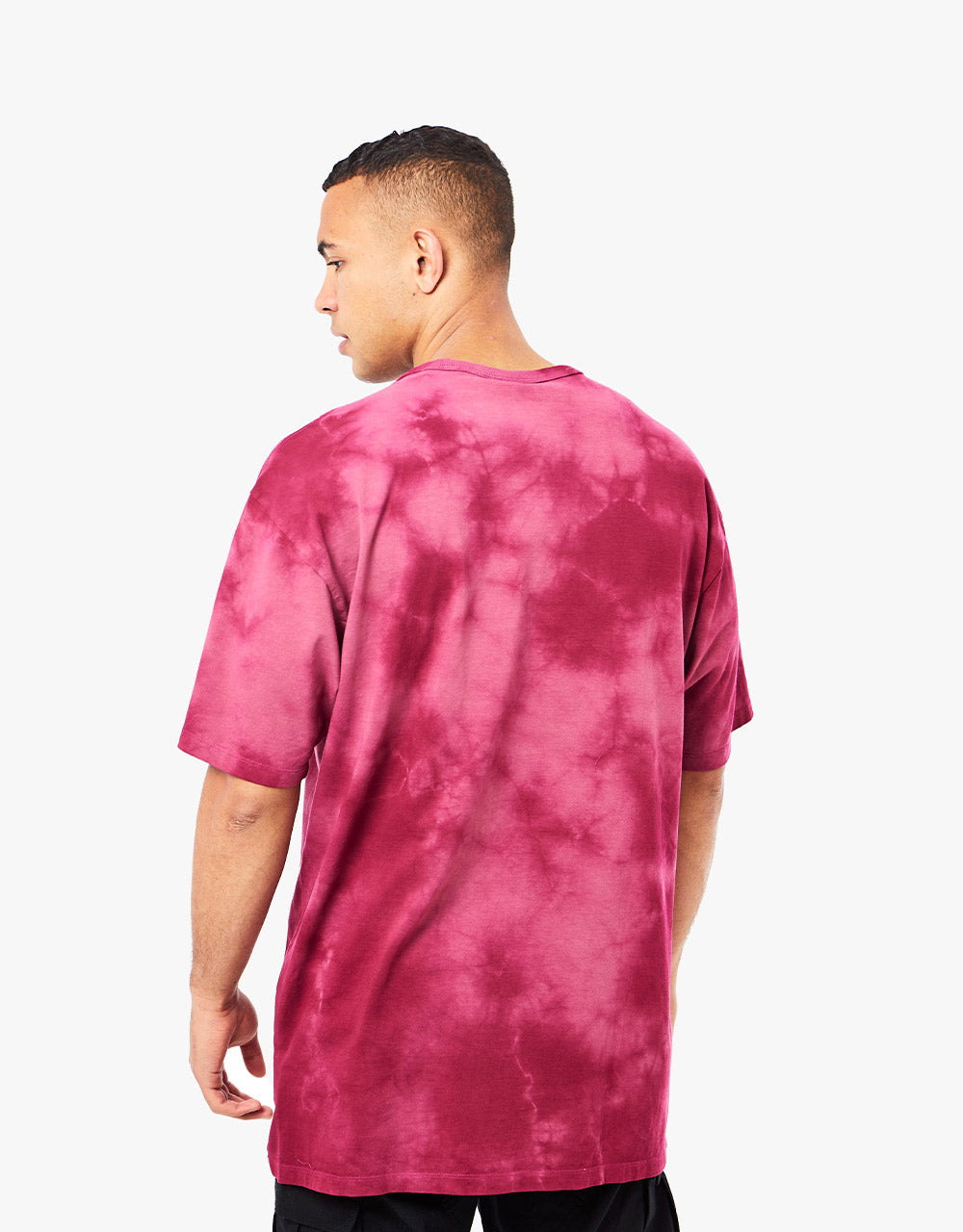 Vans Off The Wall Spot Tie Dye T-Shirt - Raspberry Radiance
