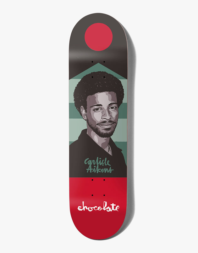 Chocolate Aikens Hecox Portrait Skateboard Deck