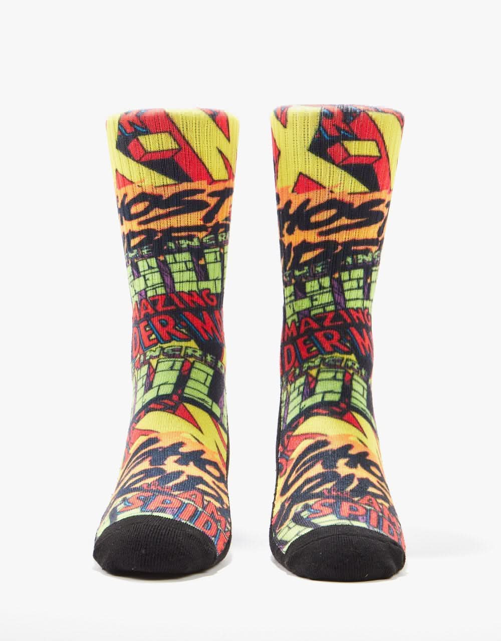 HUF x Marvel Marvel Logos Socks - Multi