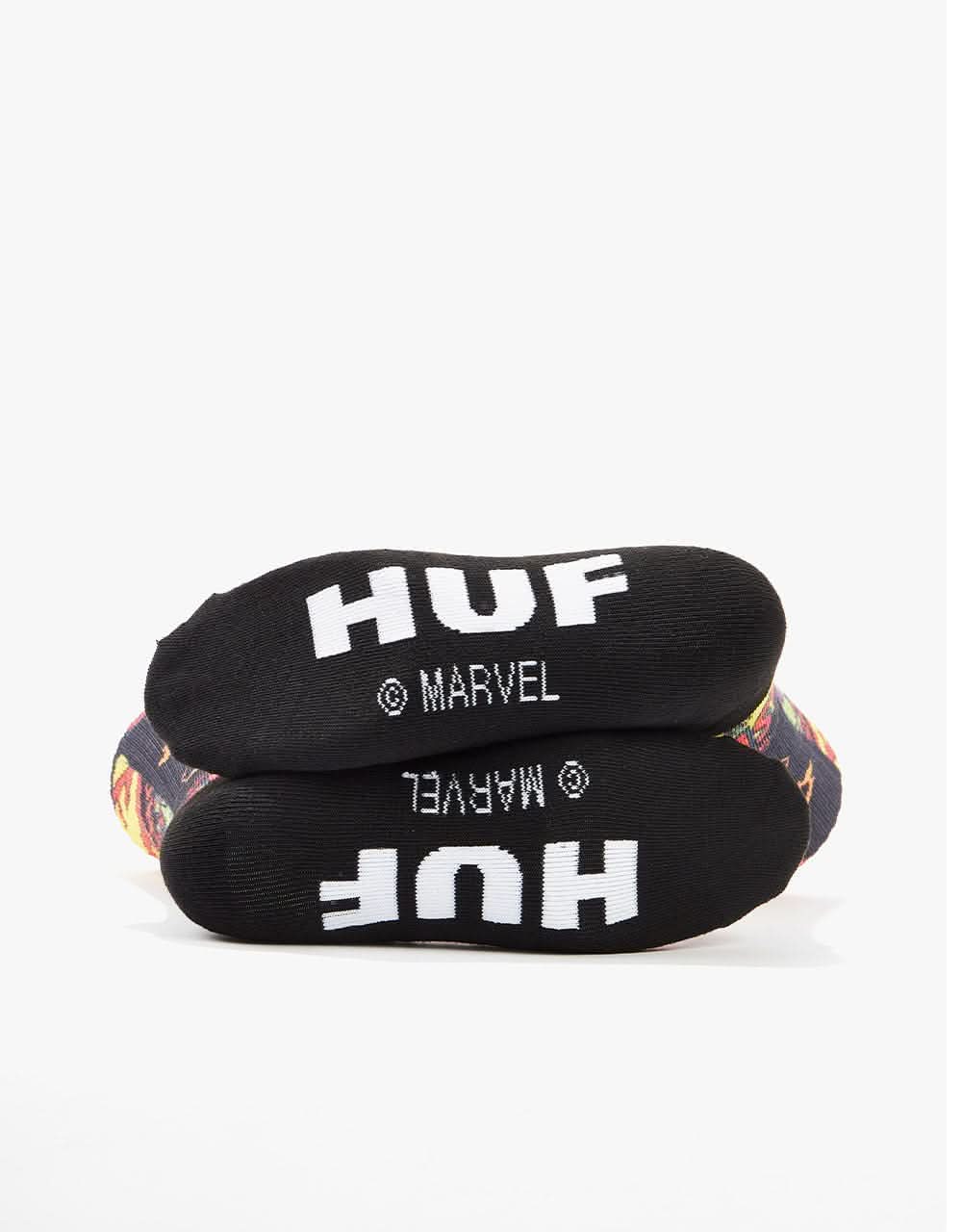 HUF x Marvel Marvel Logos Socks - Multi