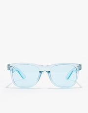 Route One Wayfarer Sunglasses - Clear Blue