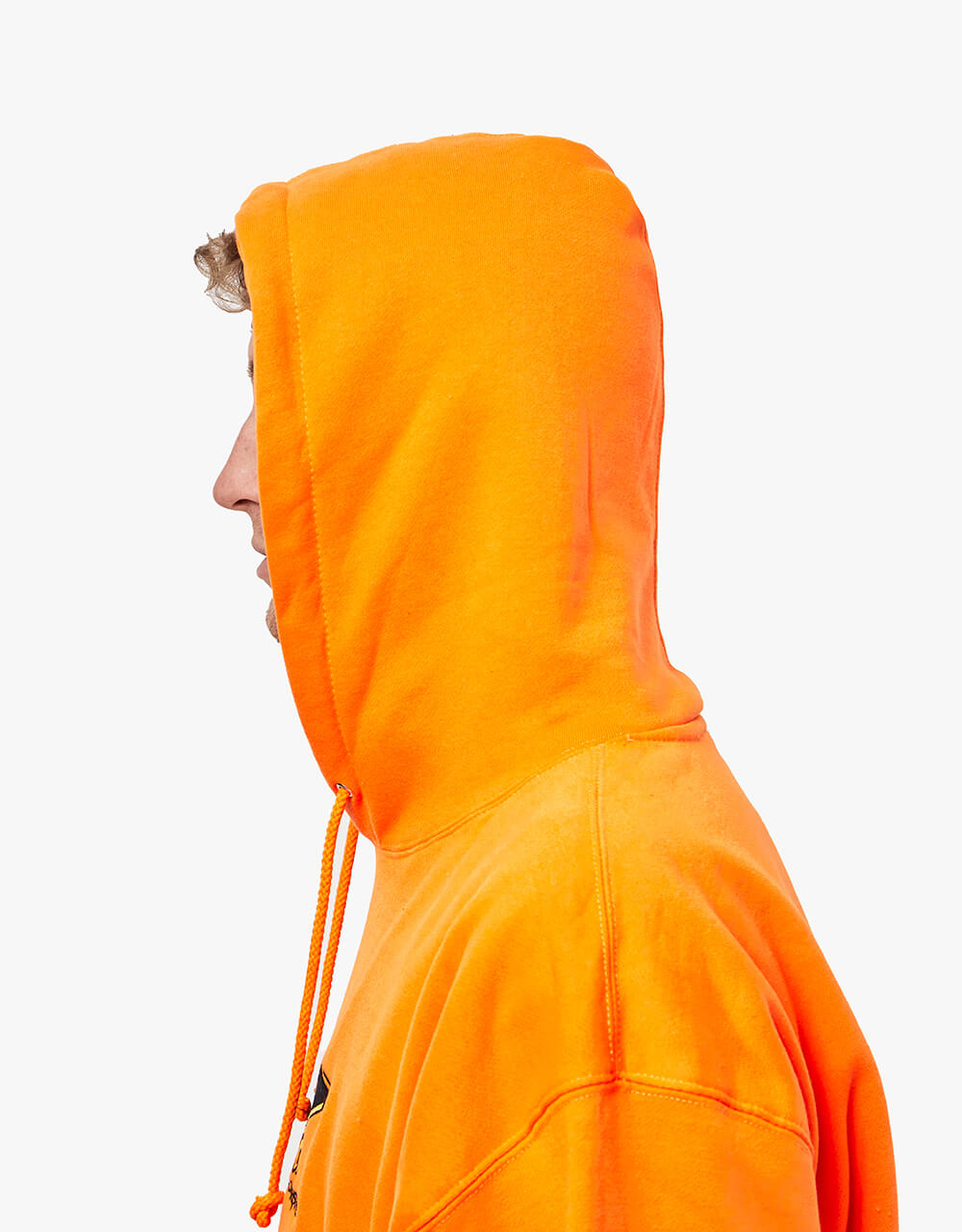 Thunder x Chrystie Lightening Bolt Board Pullover Hoodie - Bright Orange