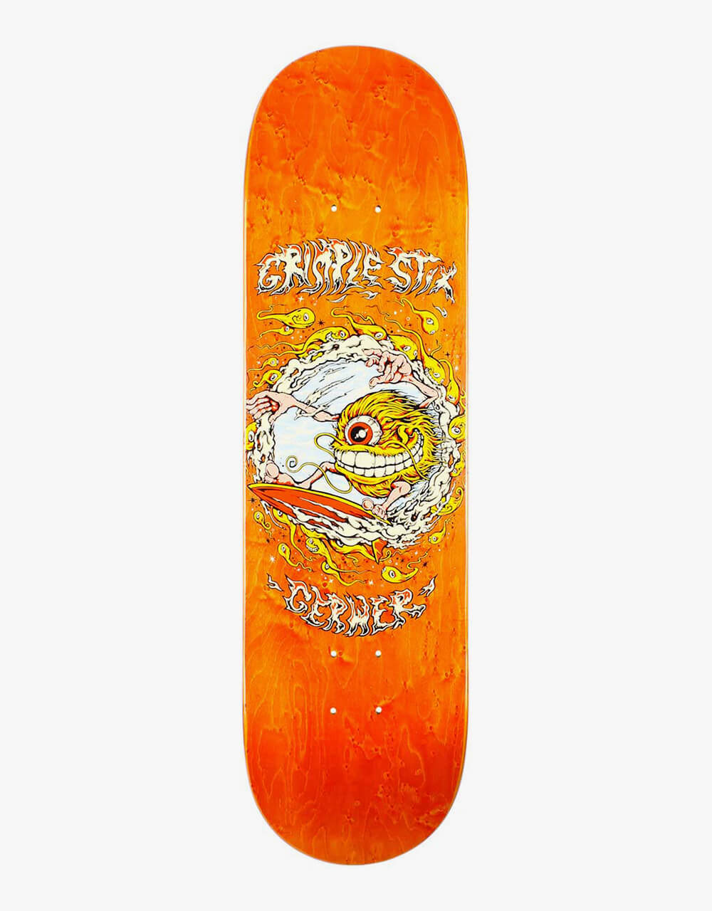 Anti Hero Gerwer Grimple Stix Zap Skateboard Deck - 8.4"