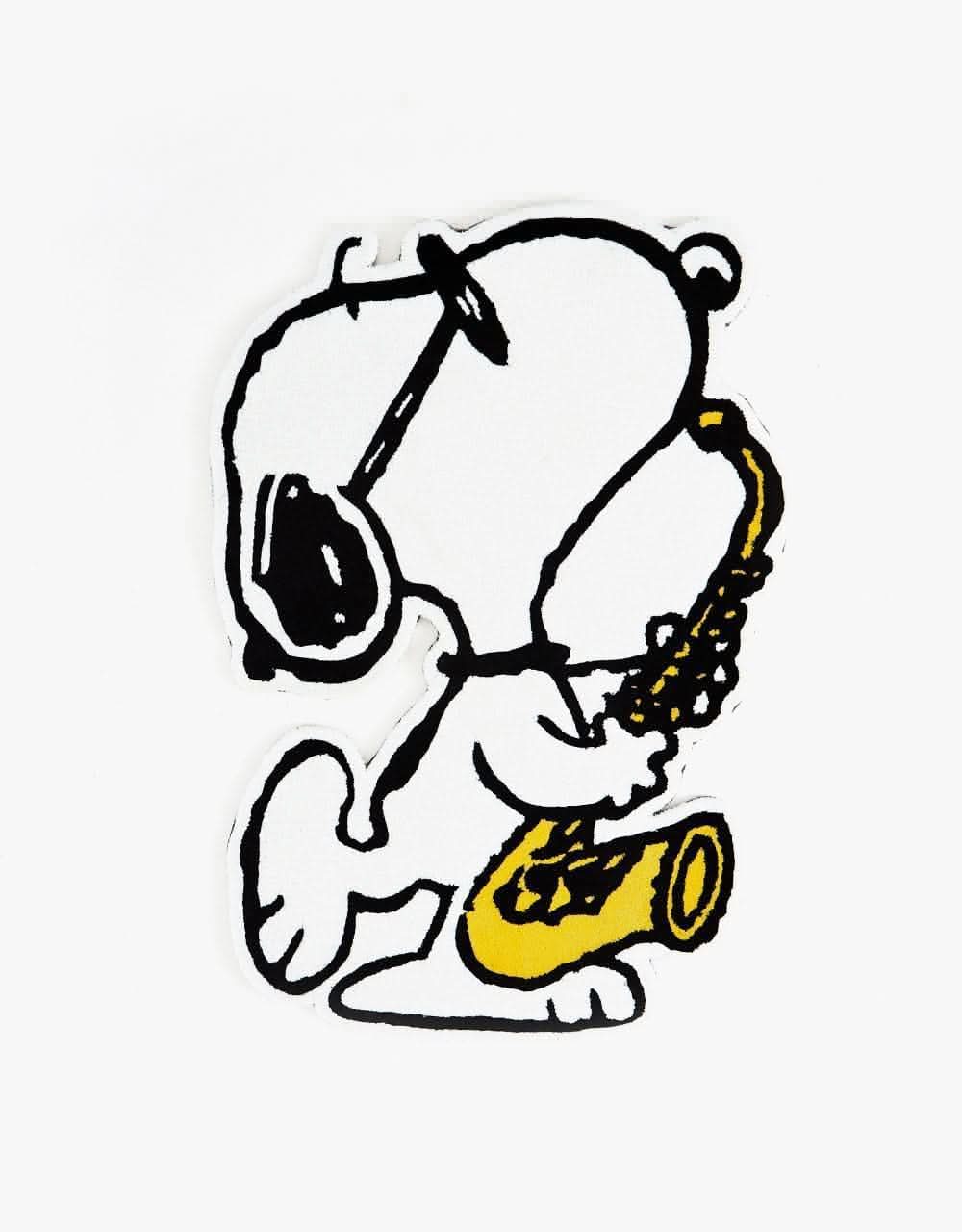 Butter Goods x Peanuts Jazz Floor Rug White