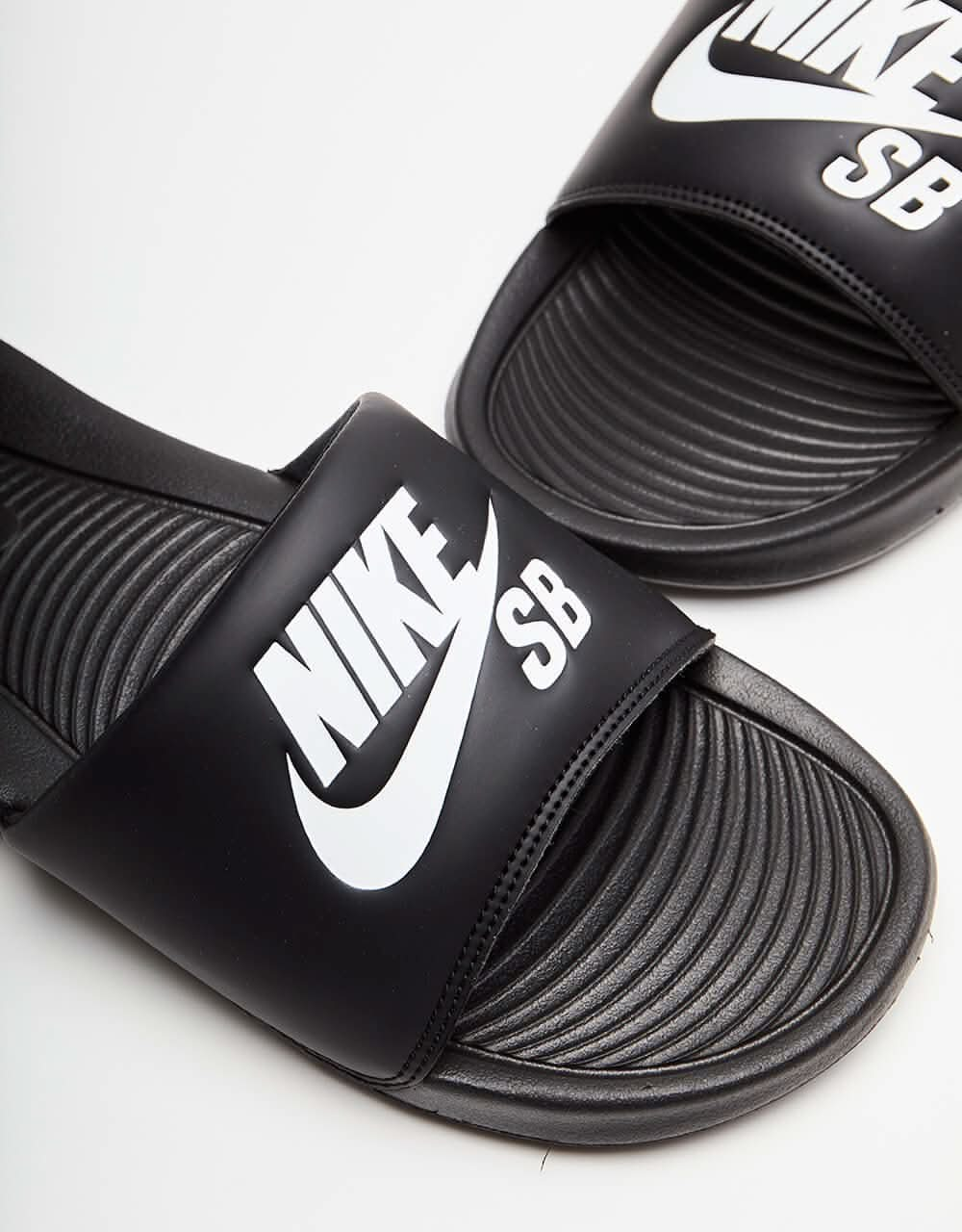 Nike SB Victori One Slide - Black/White-Black