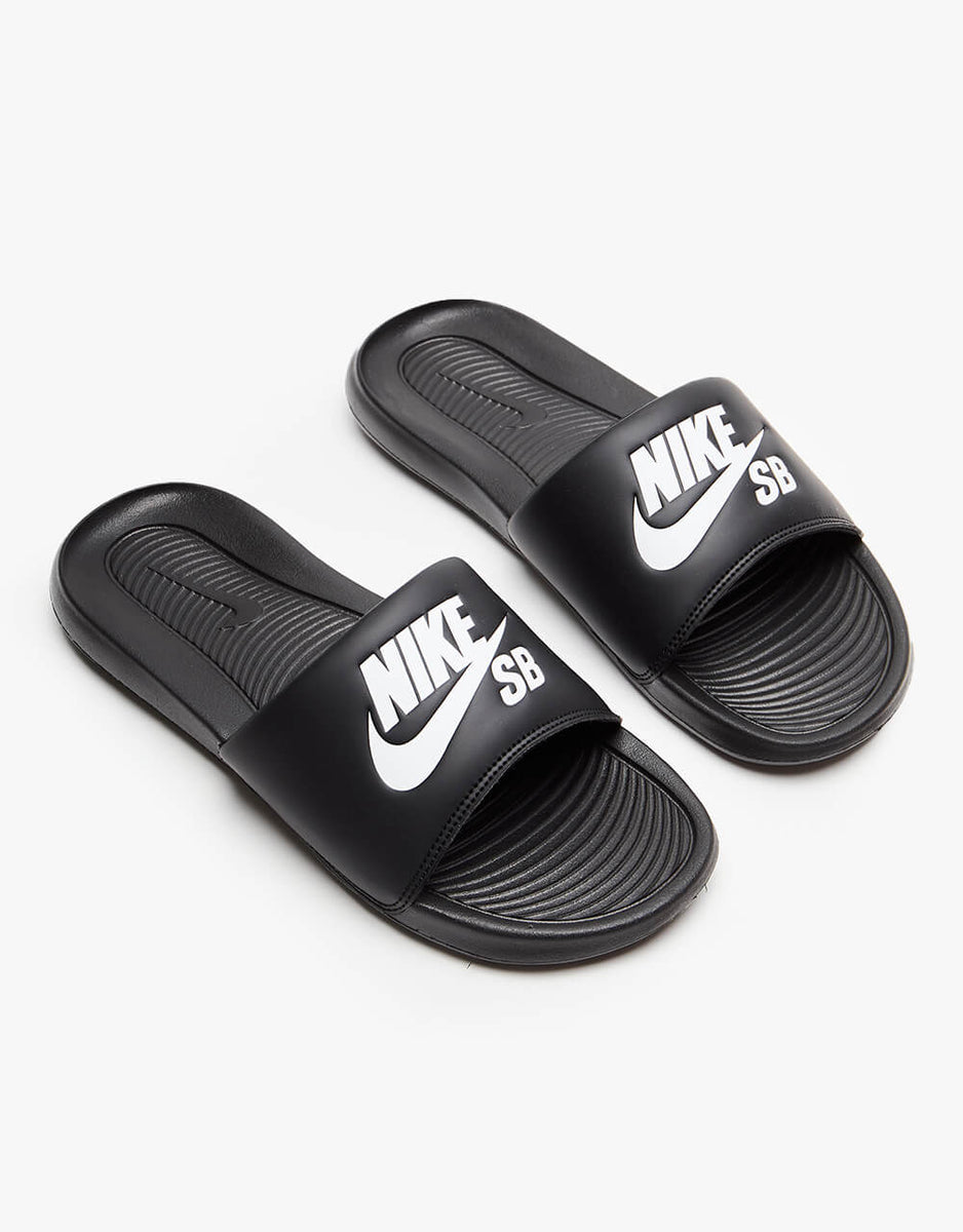Nike SB Victori One Slide - Black/White-Black – Route One