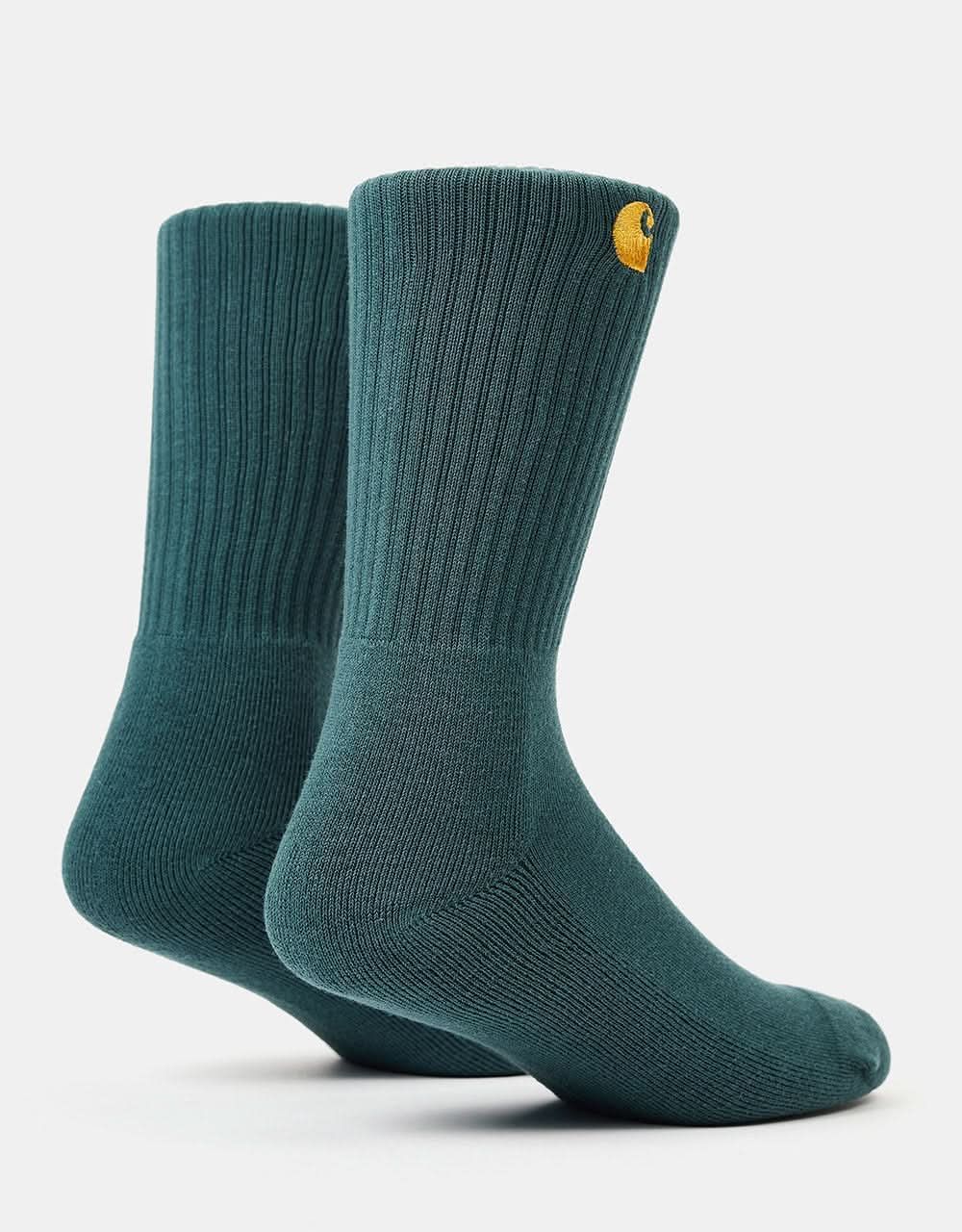 Carhartt WIP Chase Socks - Juniper/Gold