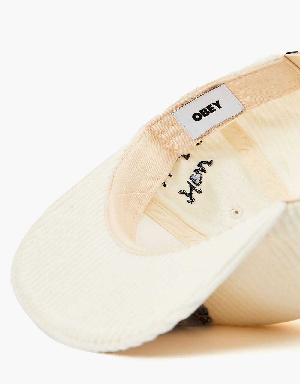 Obey Frenzy Snapback Cap - Unbleached