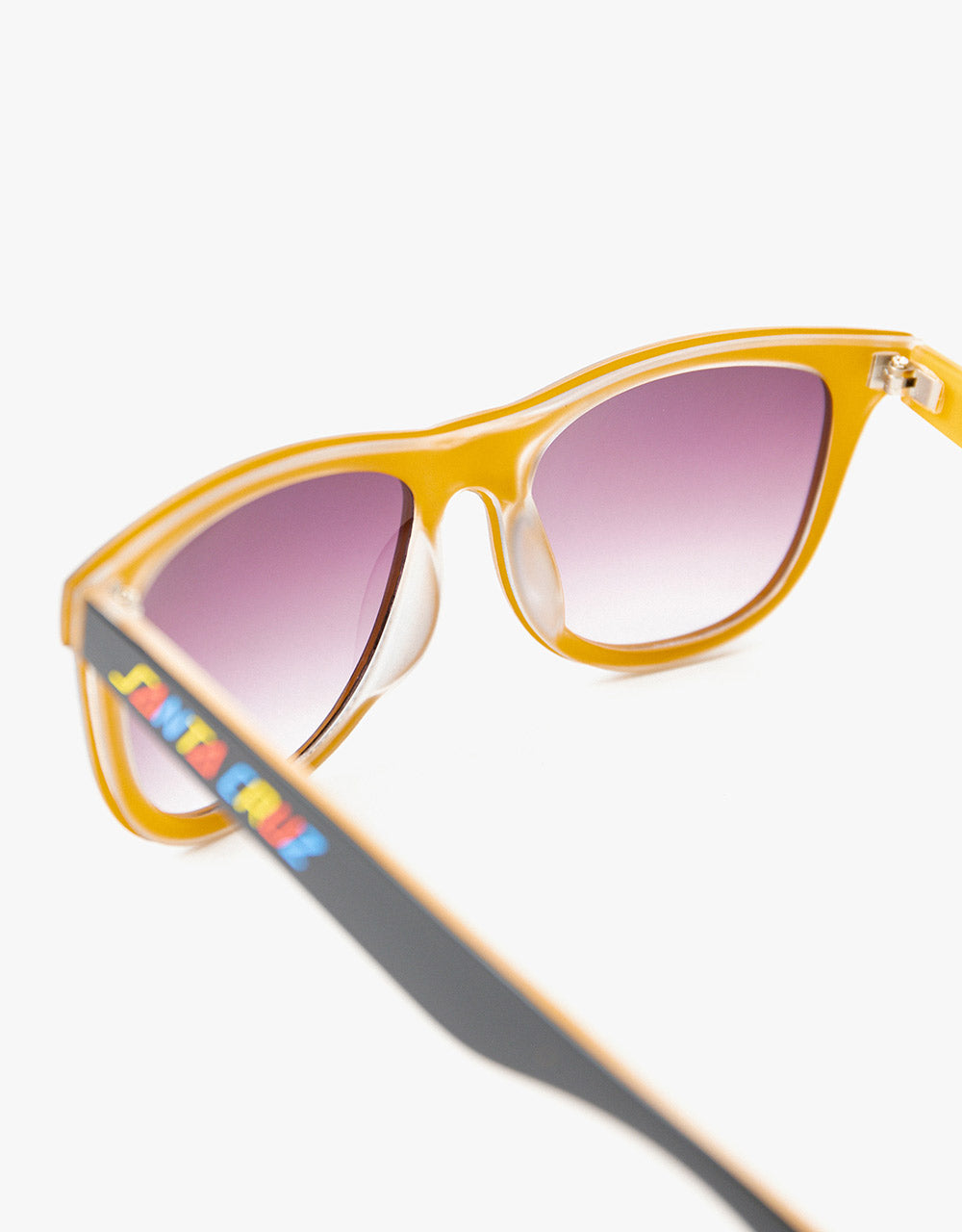 Santa Cruz Strip In Colour Sunglasses - Black/Mango