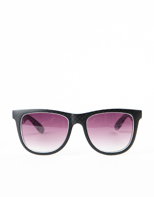 Santa Cruz Contest Oval Sunglasses - Black
